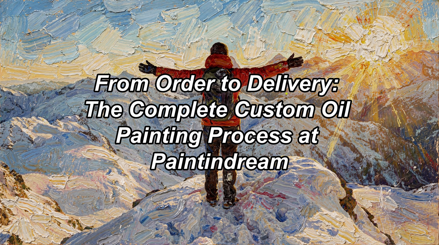 From Order to Delivery: The Complete Custom Oil Painting Process at Paintofdream