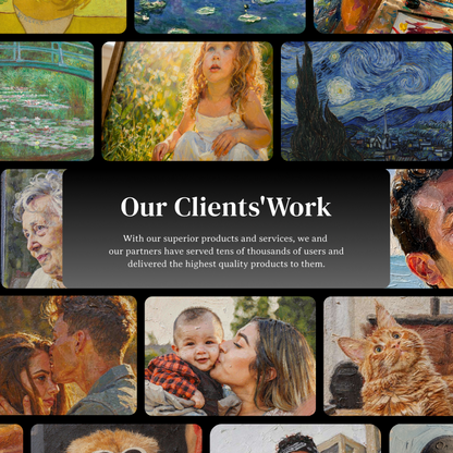 Custom 3D Texture Oil Painting (Contact for Shipping Cost)